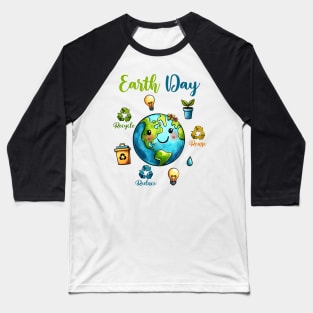 Earth day Baseball T-Shirt